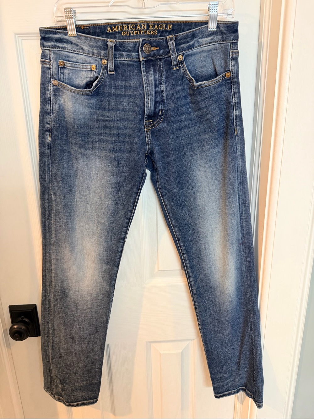 American Eagle Men’s 360 Extreme Flex Slim Straight Jeans 30x30